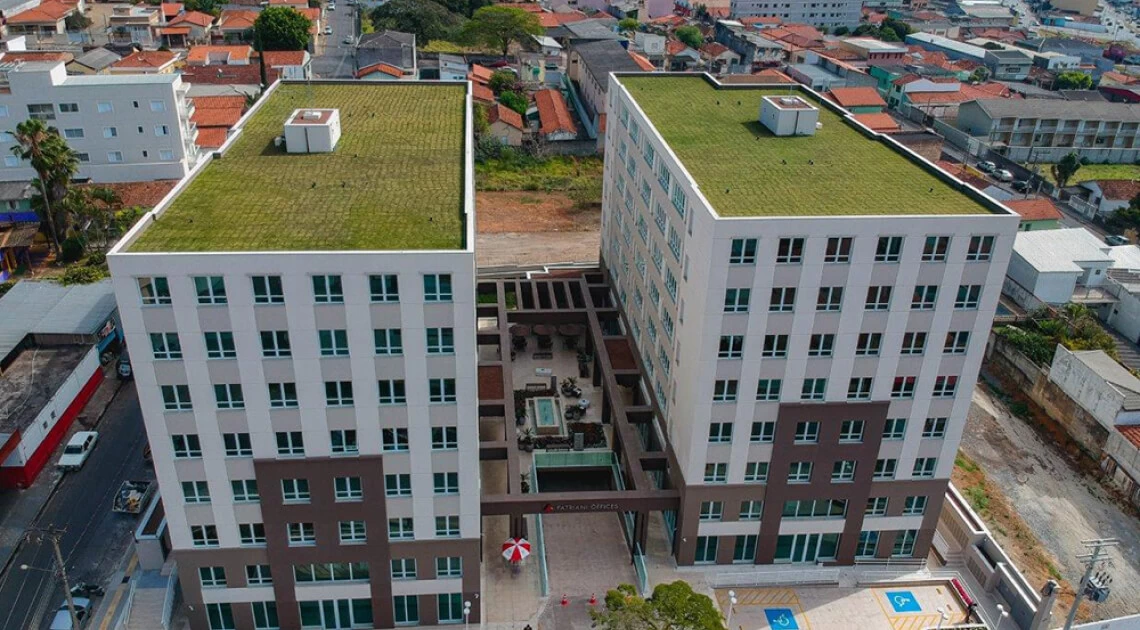 Vista Aérea do Patriani Offices